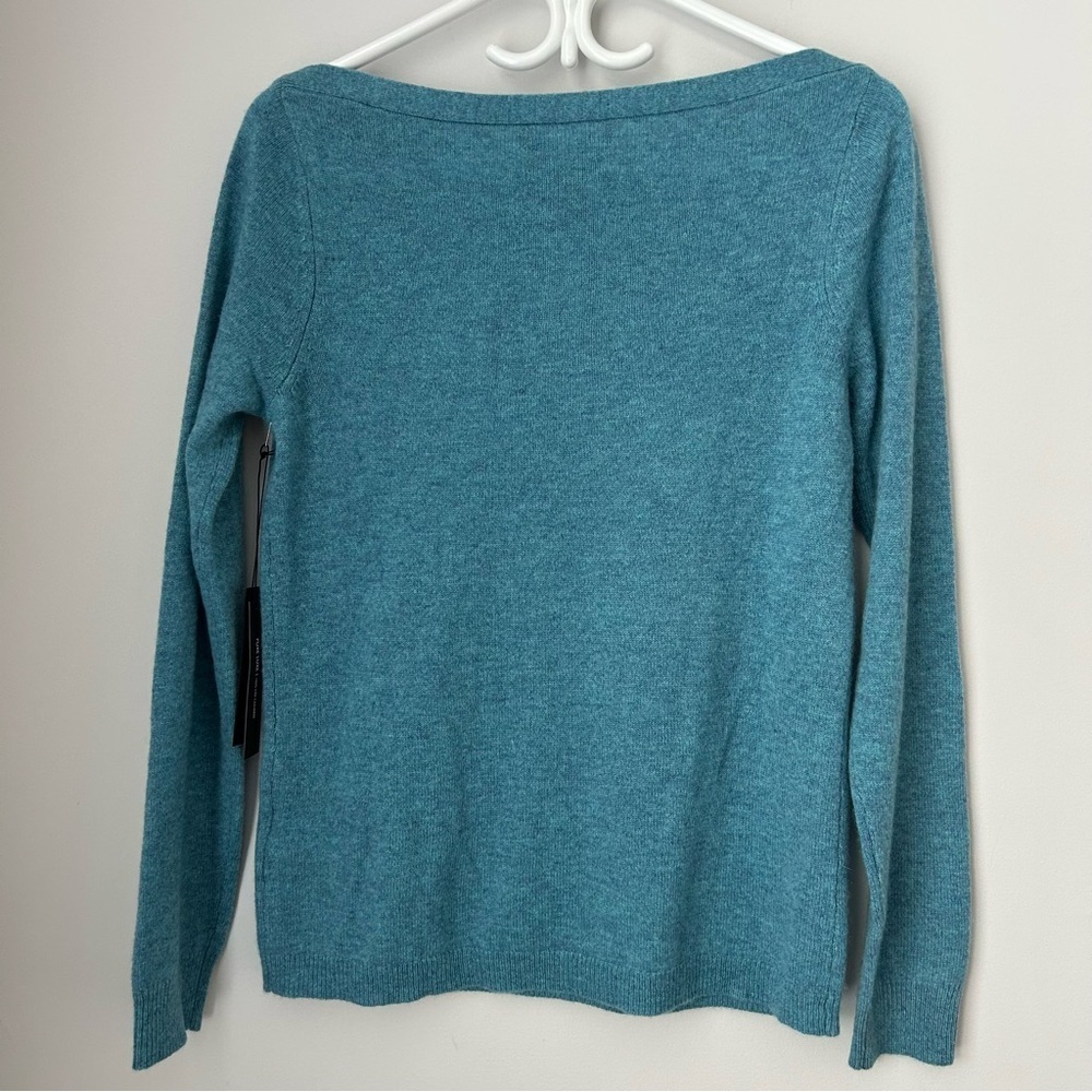 Tahari Boat Neck Cashmere Sweater - Picture 2 of 6
